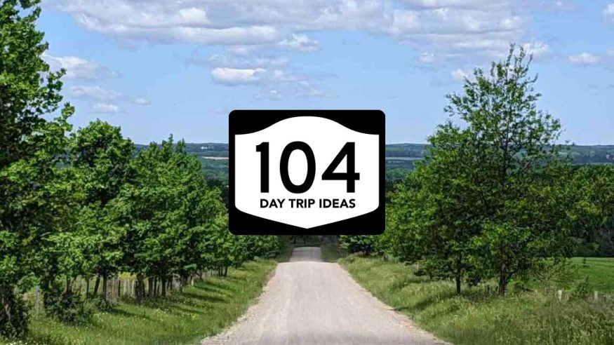 104 day trips around rochester cover