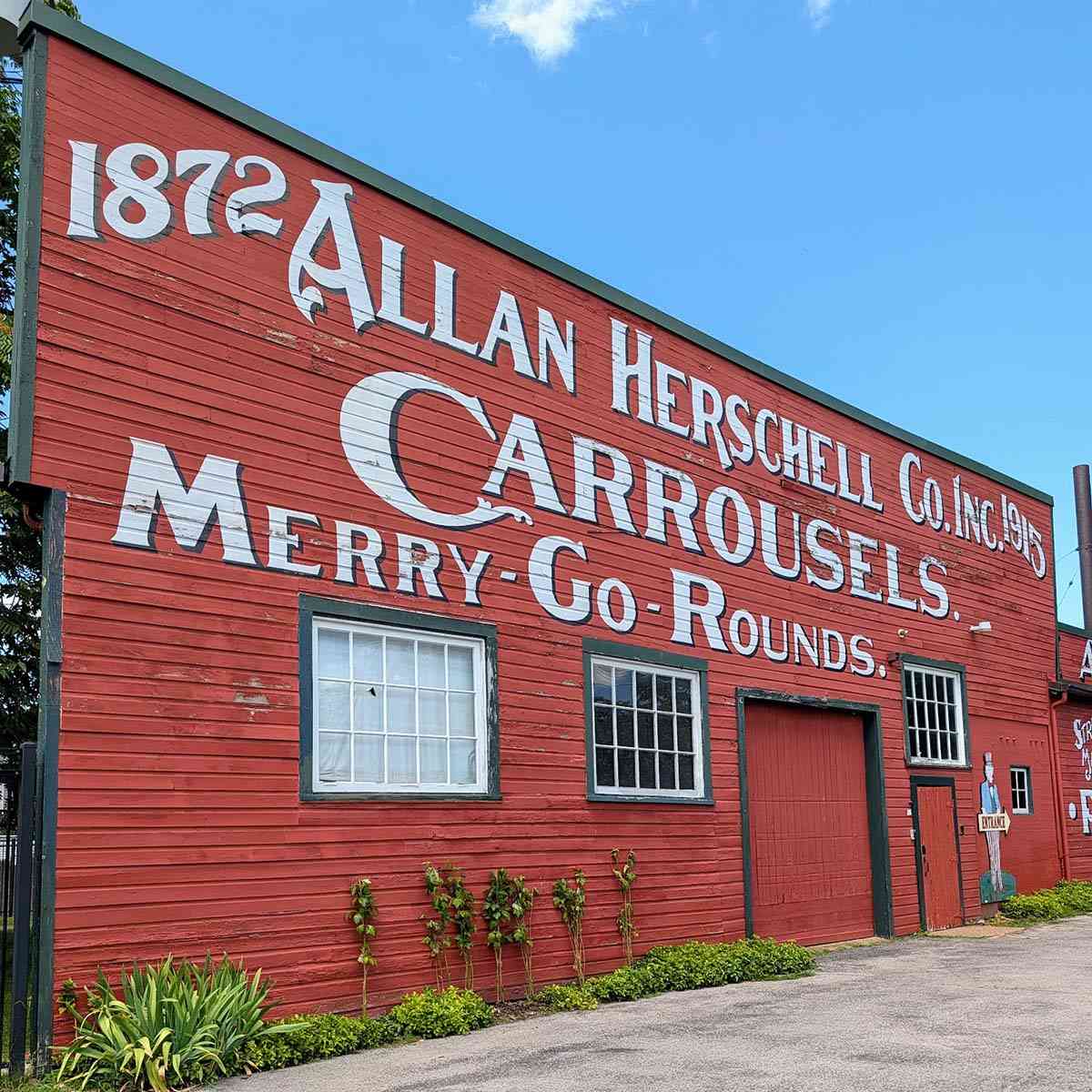 1872 Allan Herschell Carrousels building