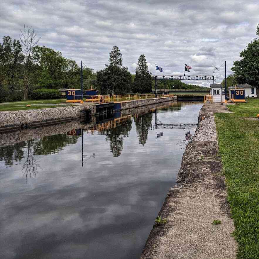 Erie Canal Macedon Lock 30