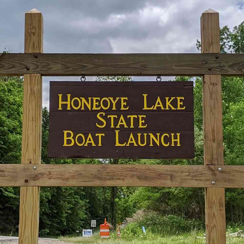 Honeoye Lake state boat launch