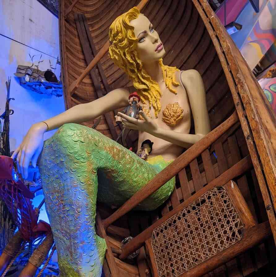 ARTISANworks mermaid canoe