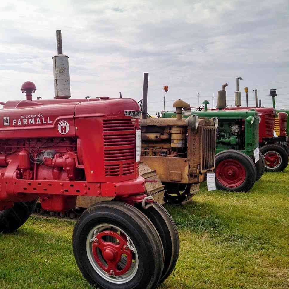 New York County Fairs: tractor parade