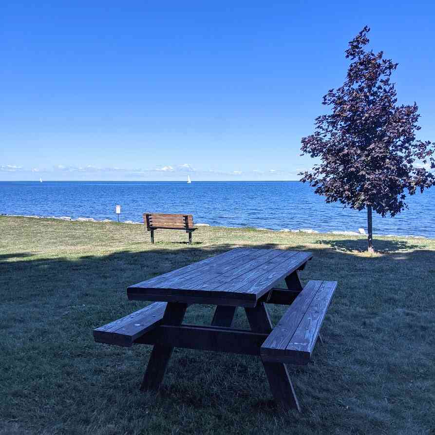 perfect picnic spot b forman park lake ontario