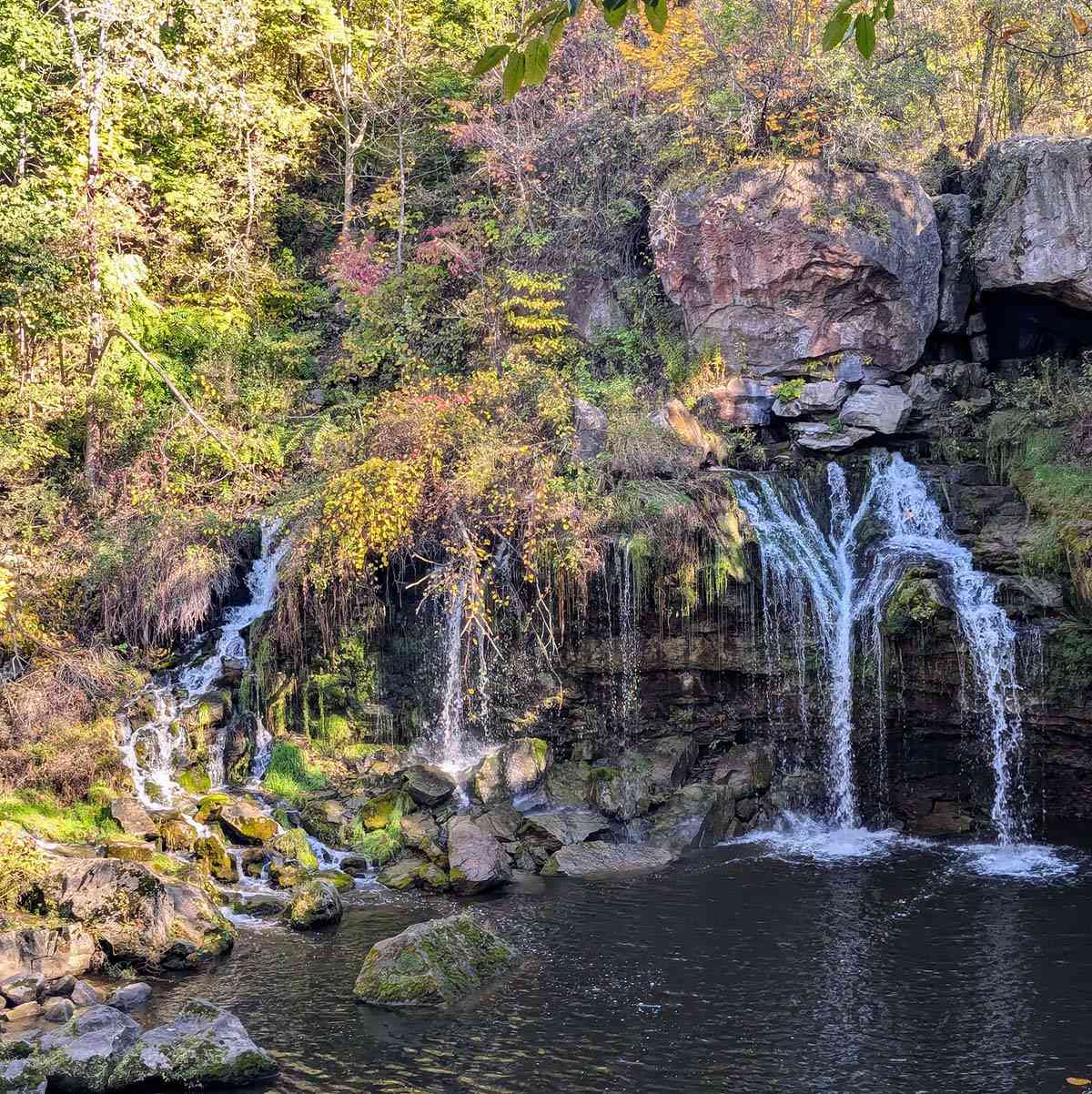 Akron Falls autumn