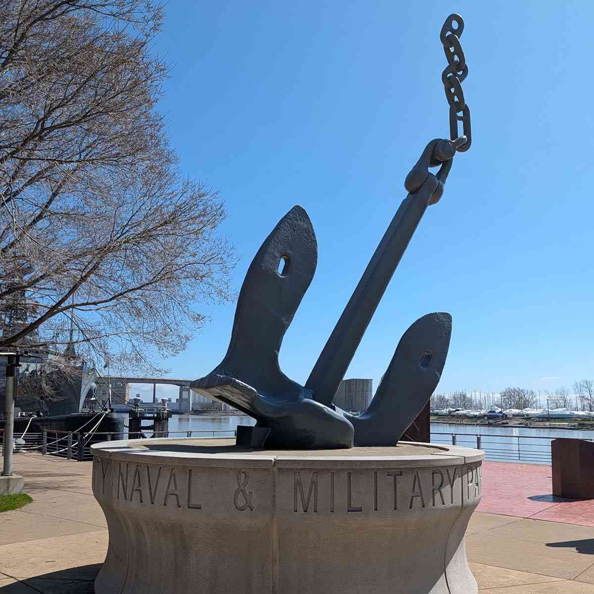 Buffalo Naval and Military Park anchor