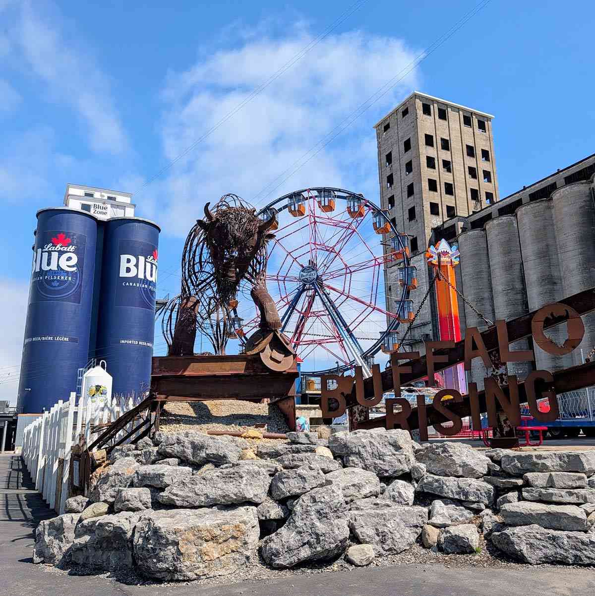 Buffalo Riverworks carousel