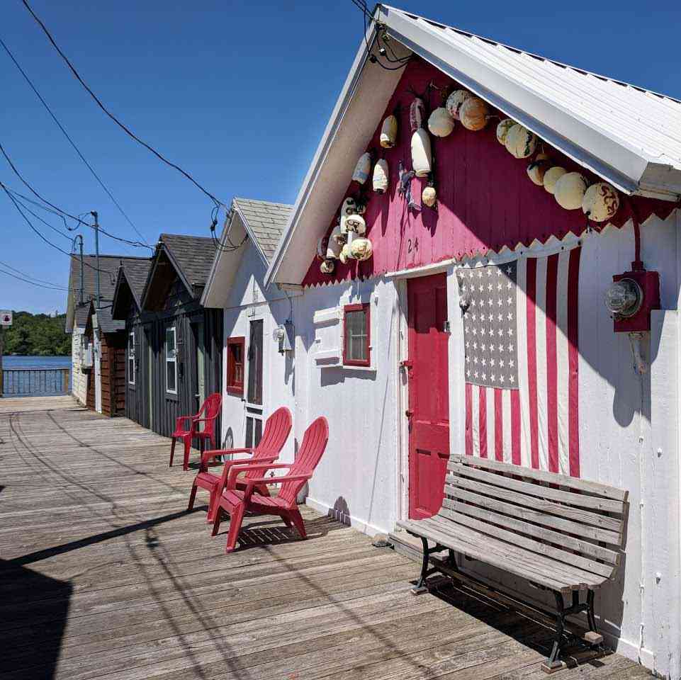 Roadside attractions: Canandaigua Lake Boat Houses pier 2
