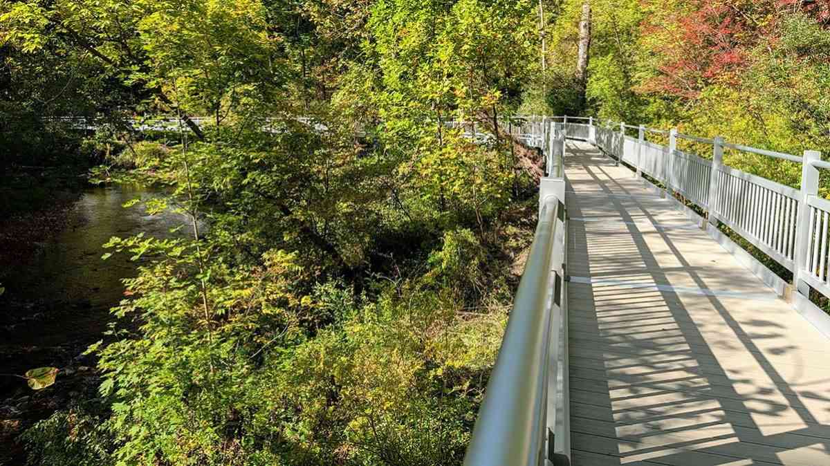 Channing H Philbrick Linear Park new 2025 boardwalk cover