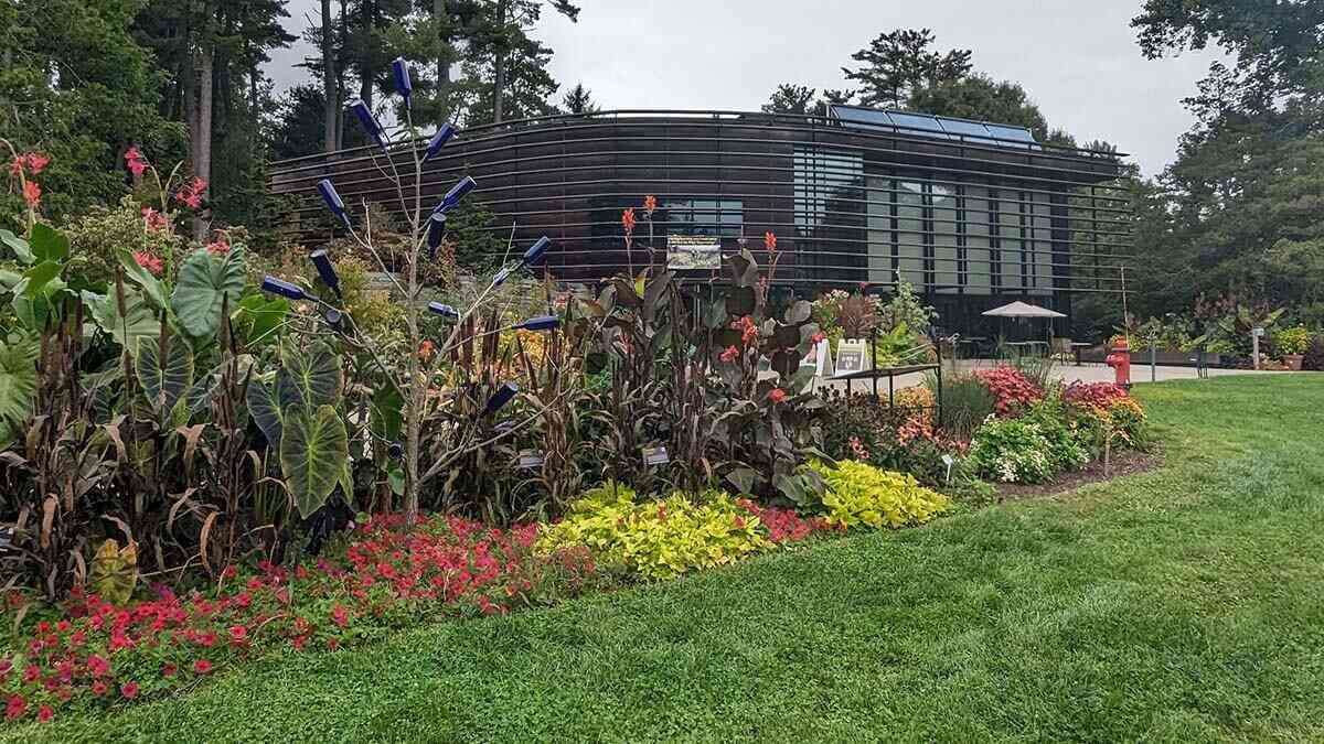 Cornell Botanical Gardens visitor center cover