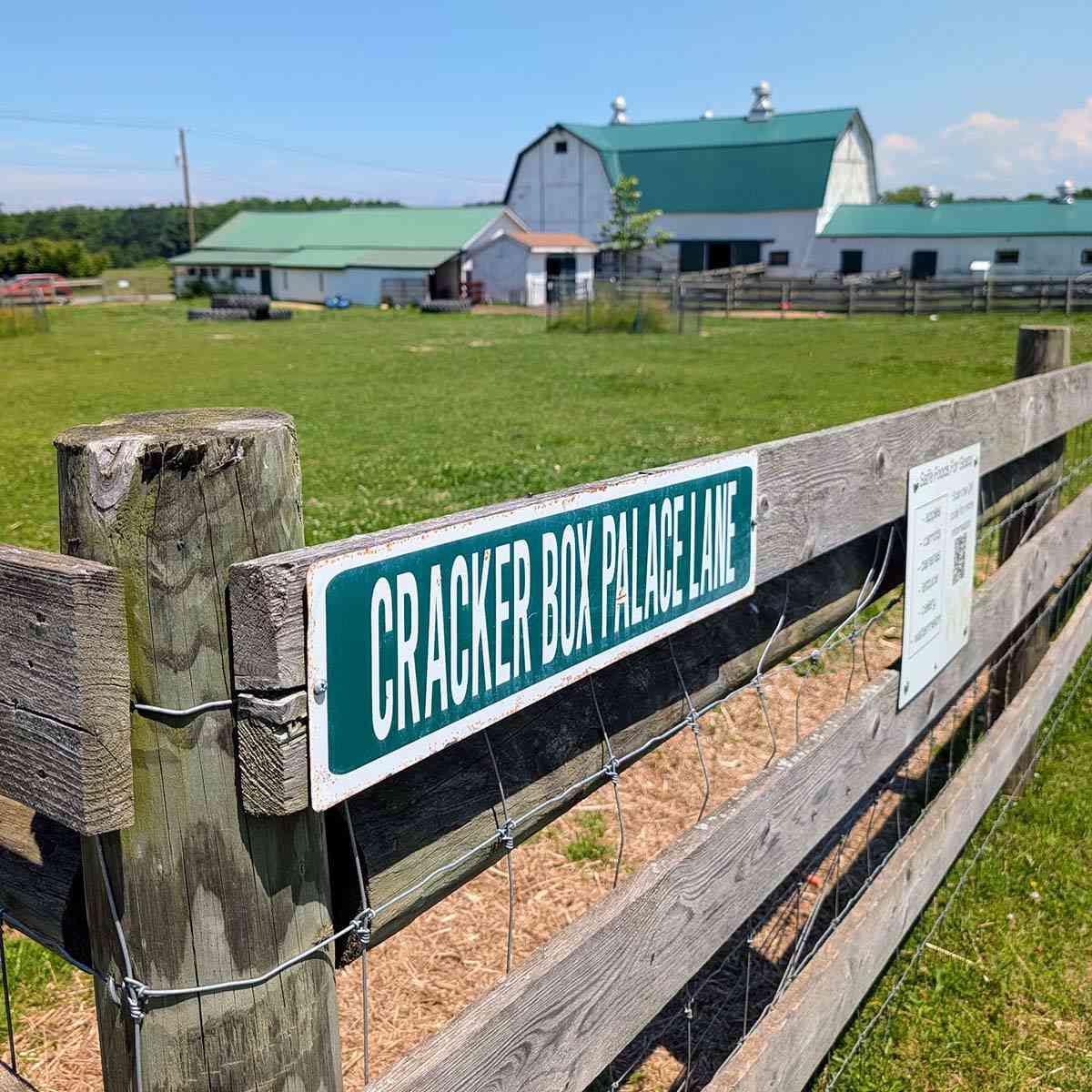 Cracker Box Palace fence