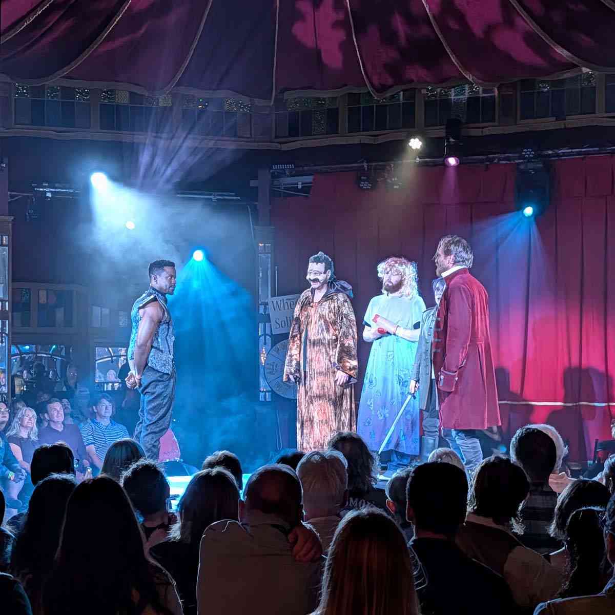 ESL Rochester Fringe Festival Spiegeltent Shotspeare 2