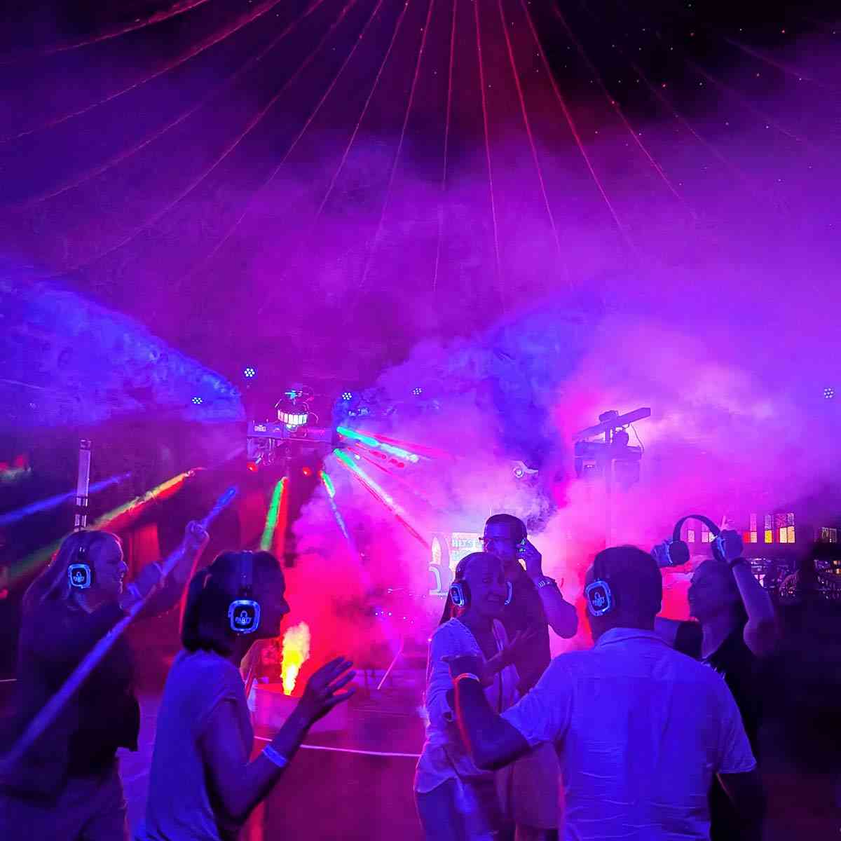 ESL Rochester Fringe Festival Spiegeltent Silent Disco