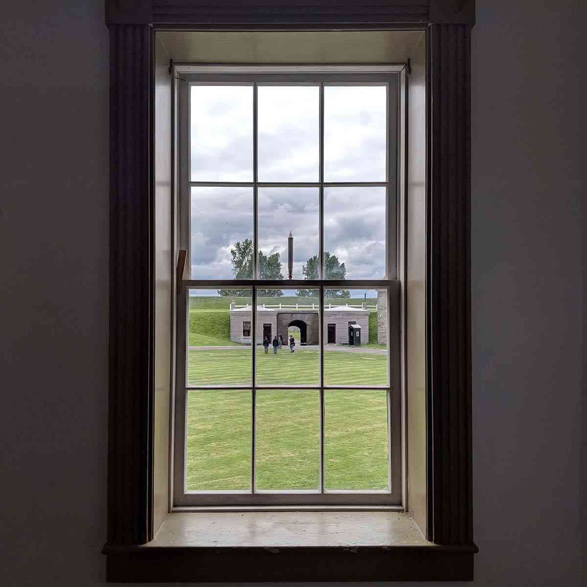 Fort Ontario window