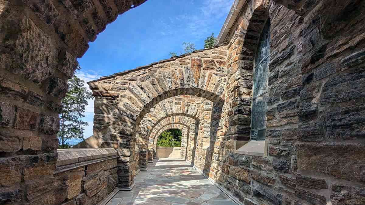 Garrett Memorial Chapel arches cover