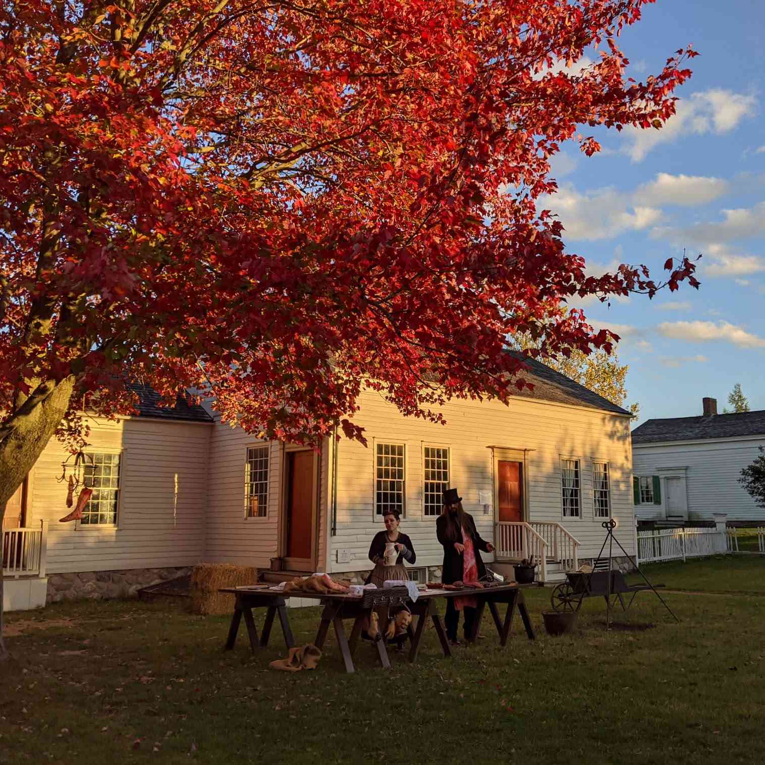 Genesee Country Village and Museum Spirits of the Past display