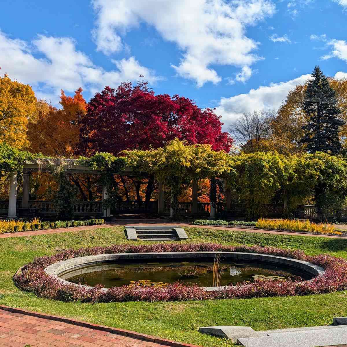 George Eastman Museum garden