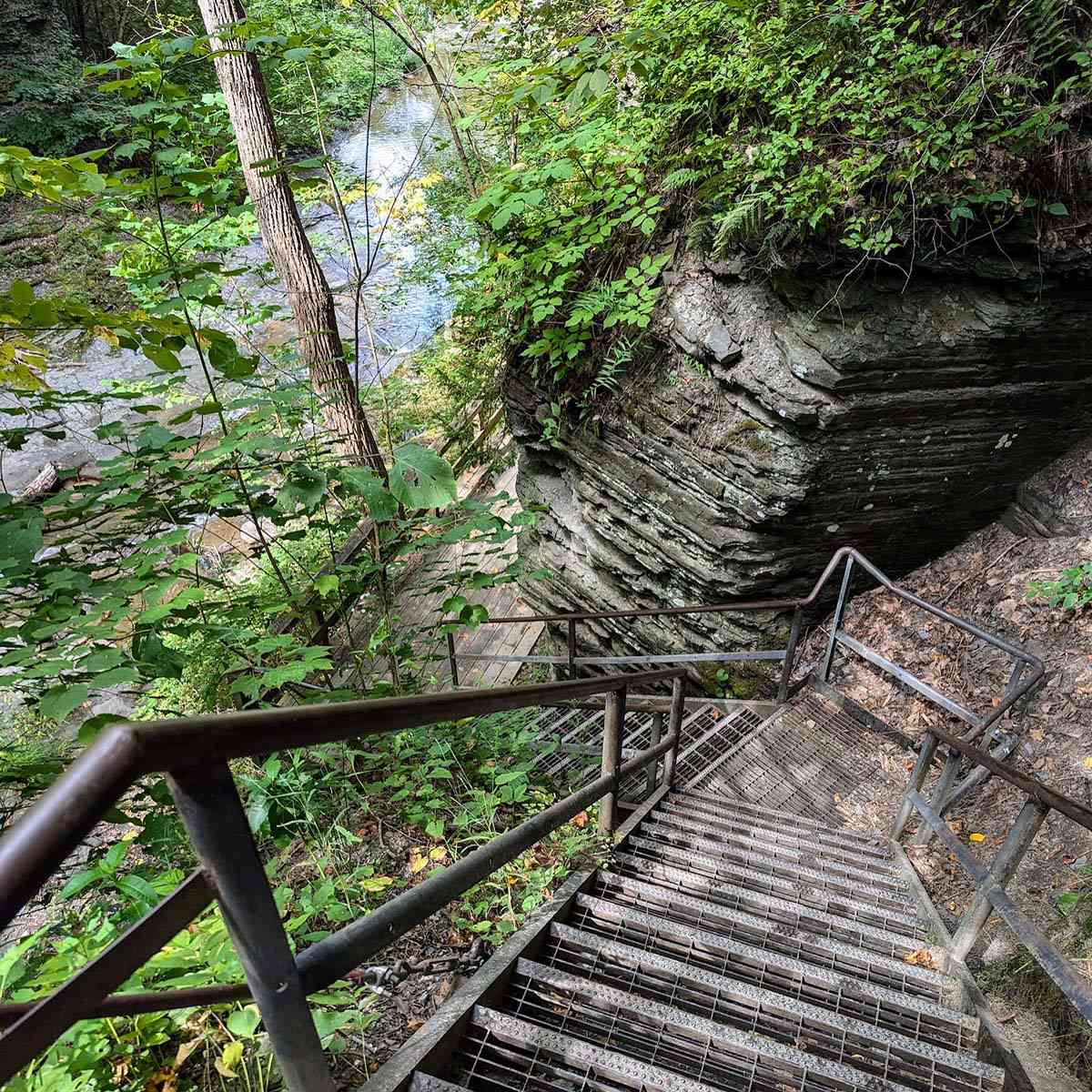 Havana Glen stairs