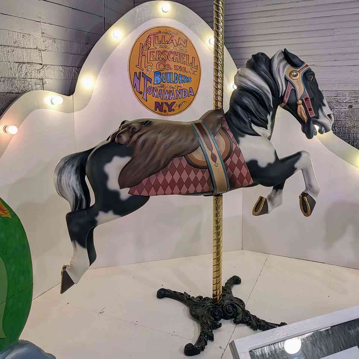 Herschell Carrousel Factory Museum horse