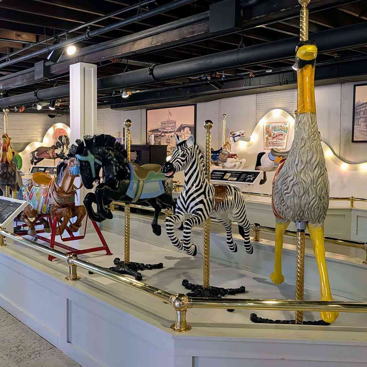 Herschell Carrousel menagerie