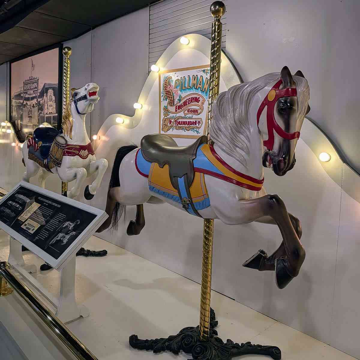 Herschell Carrousel museum horse