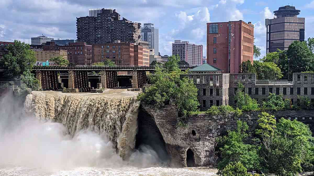 High Falls Rochester Genesee River