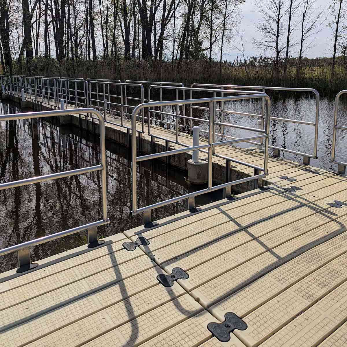 Iroquois National Wildlife Refuge dock