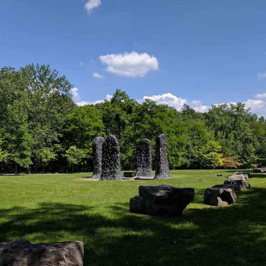 Maplewood Park Lower Falls Park sculpture