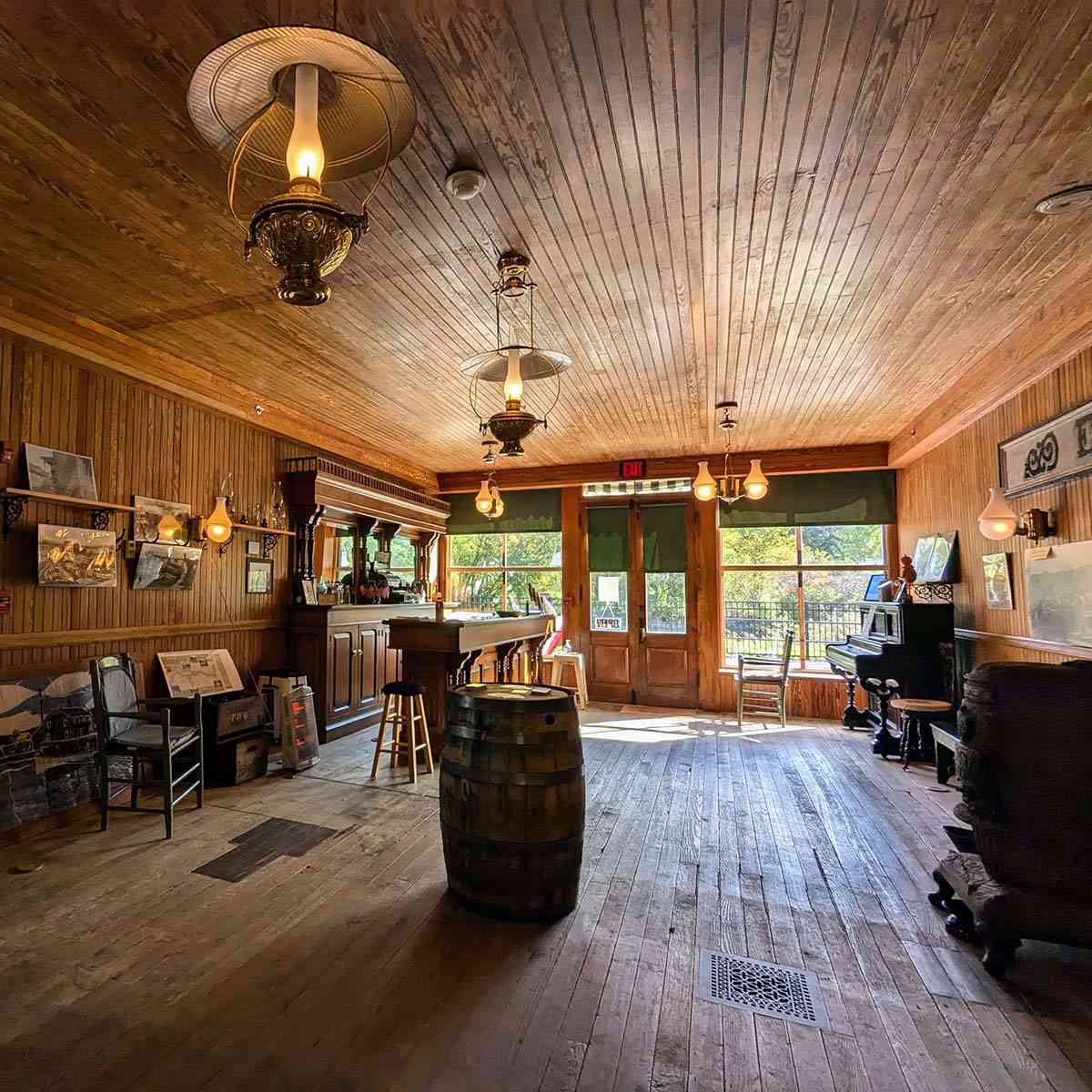 Port Byron Old Erie Canal Heritage Park inside 1853 Erie House