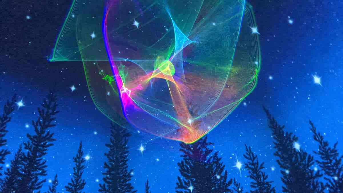 RMSC holiday laser show