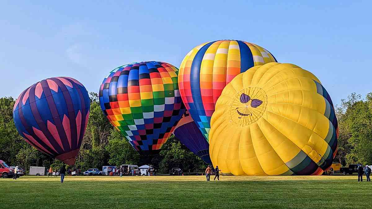 Red White and Blue Balloon Festival cover