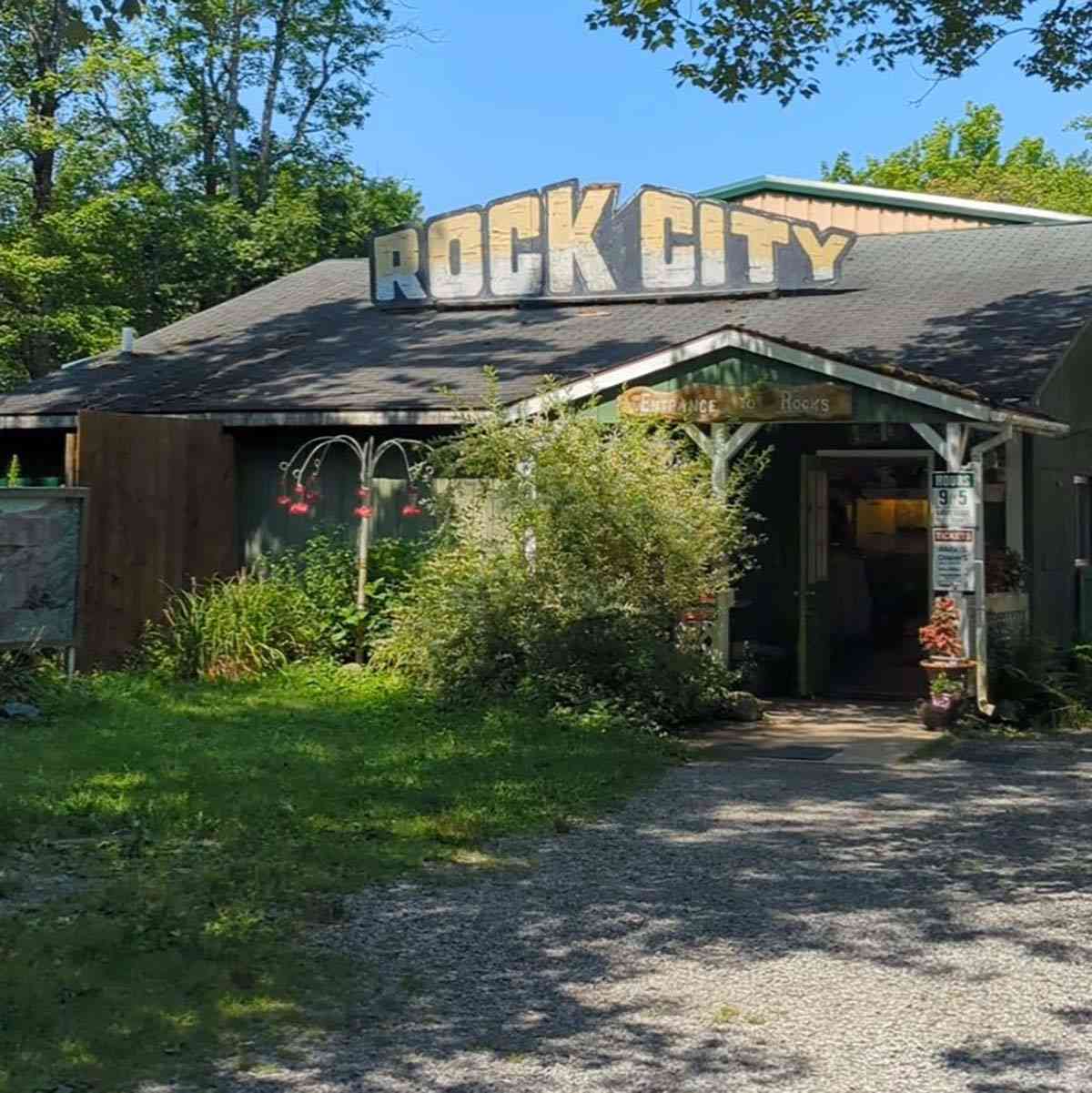 Rock City Park entrance