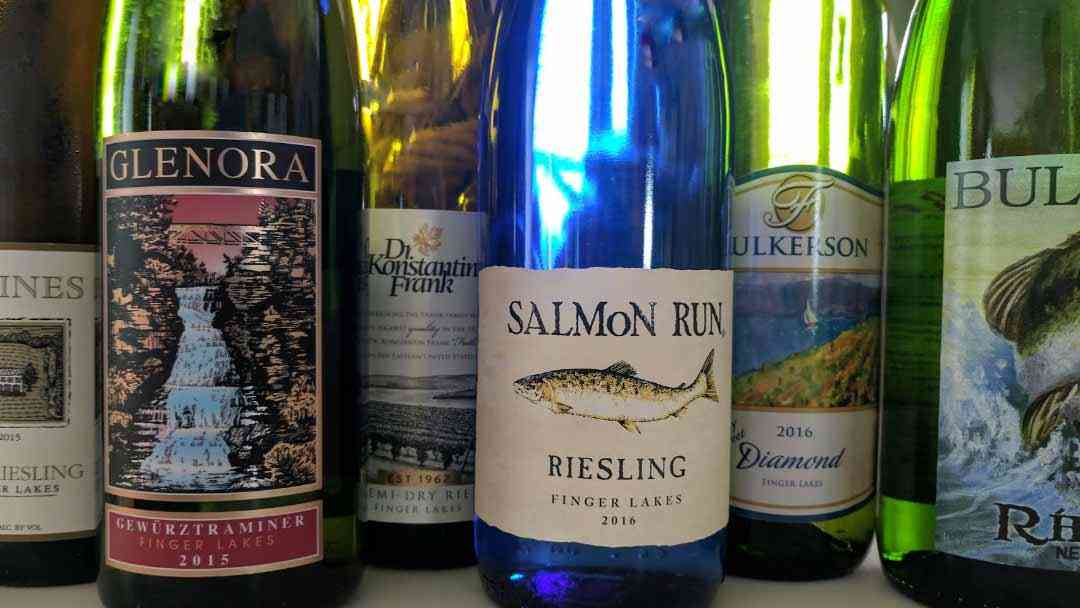 Selection of Finger Lakes Wines
