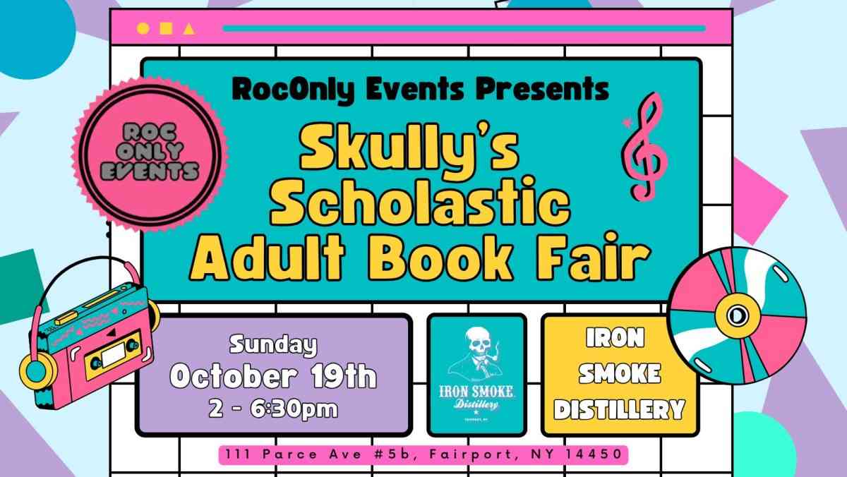 Skullys Scholastic Adult Book Fair at Iron Smoke in Fairport