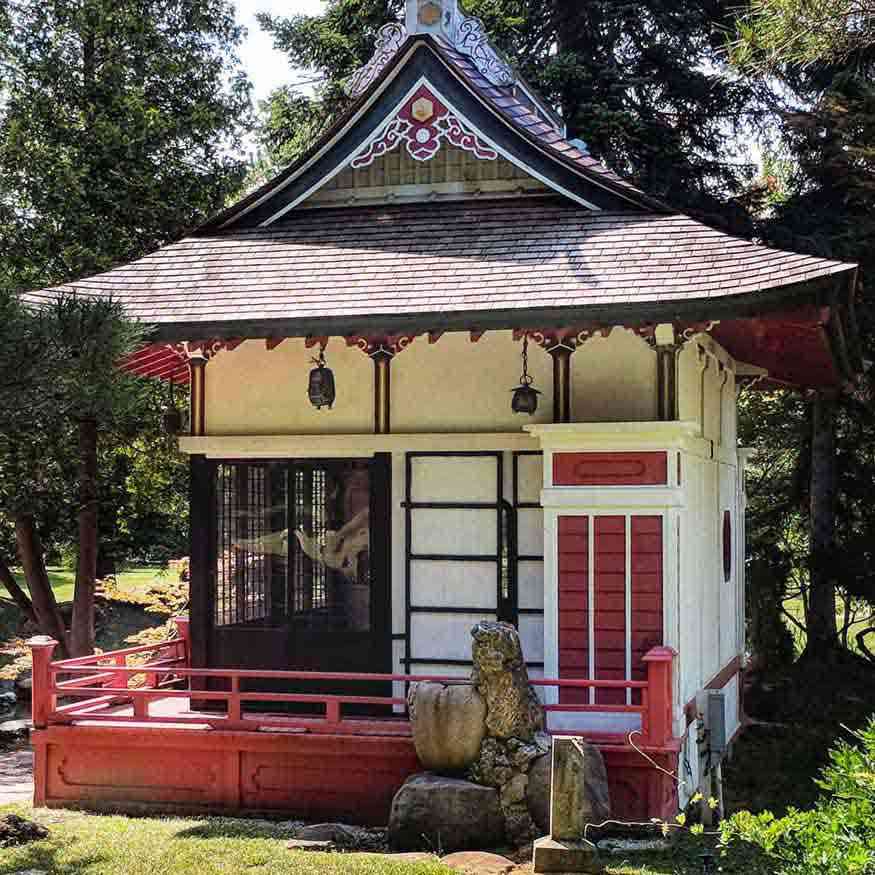 Sonnenberg Gardens Japanese Tea House