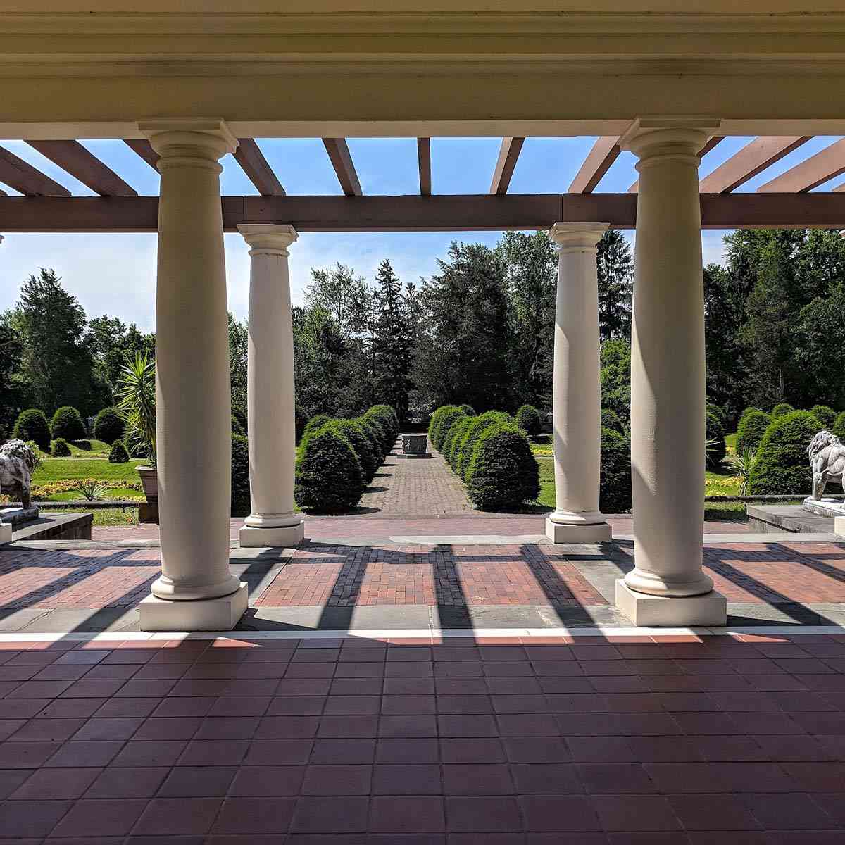 Sonnenberg Gardens porch