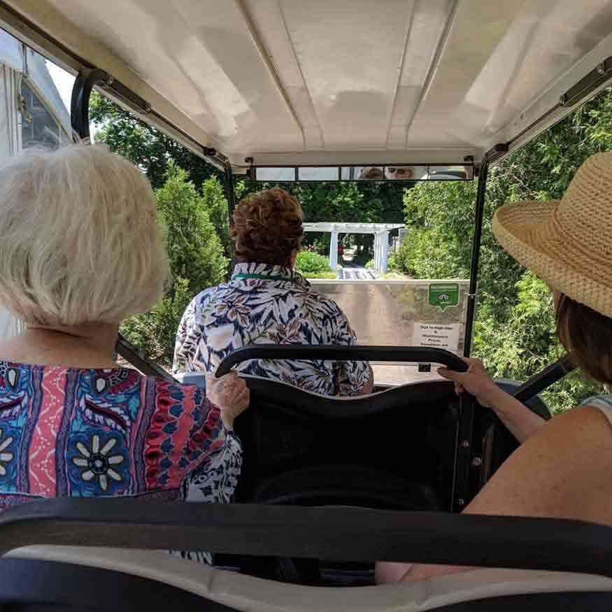 Sonnenberg Gardens tram
