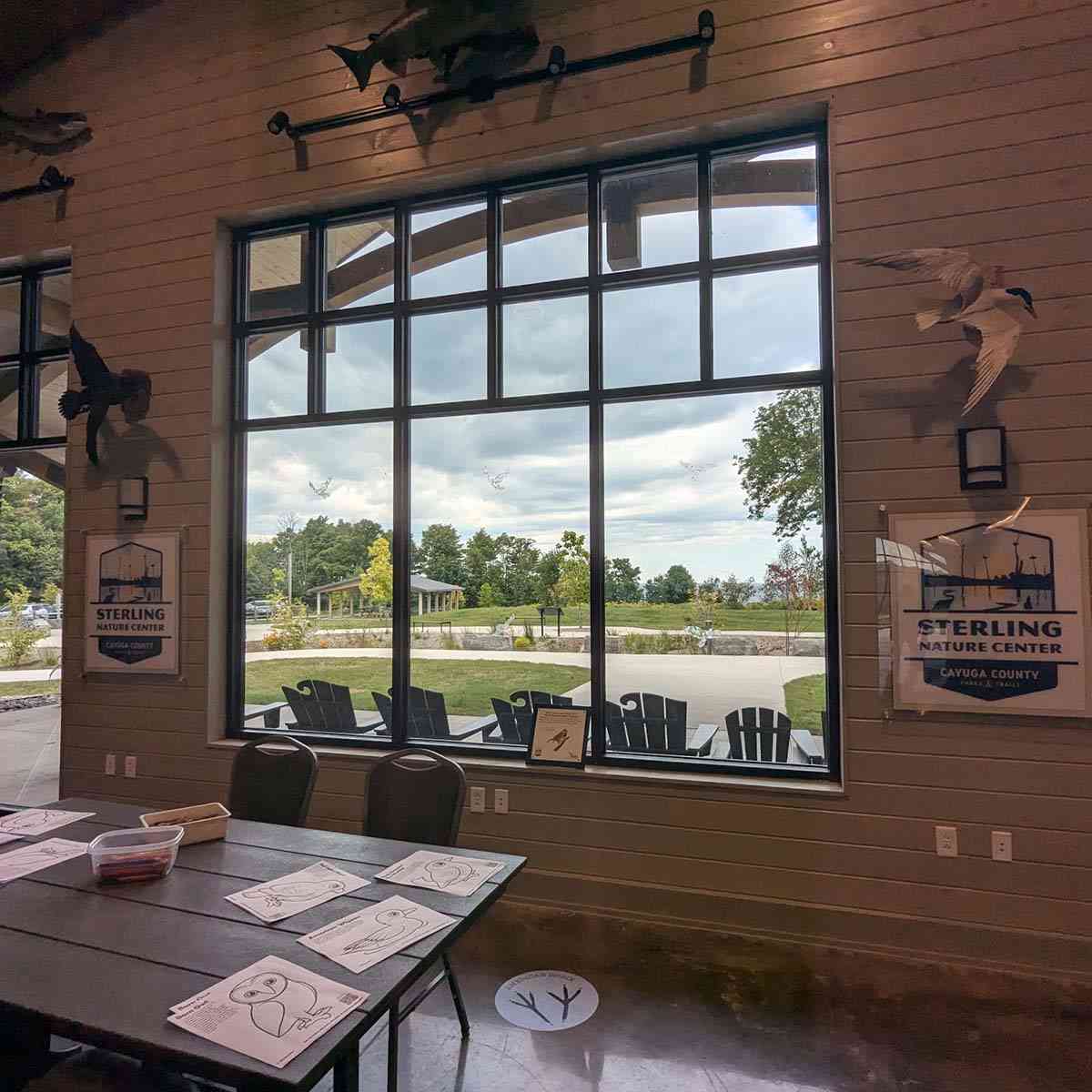 Sterling Nature Center building view