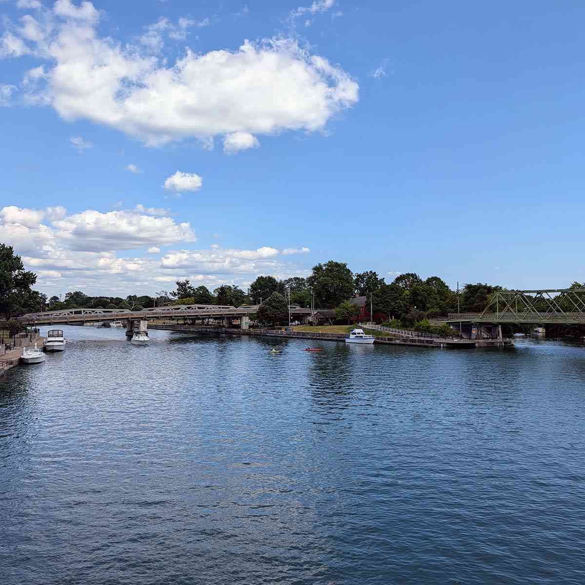 Tonawanda Creek and Ellicott Creek
