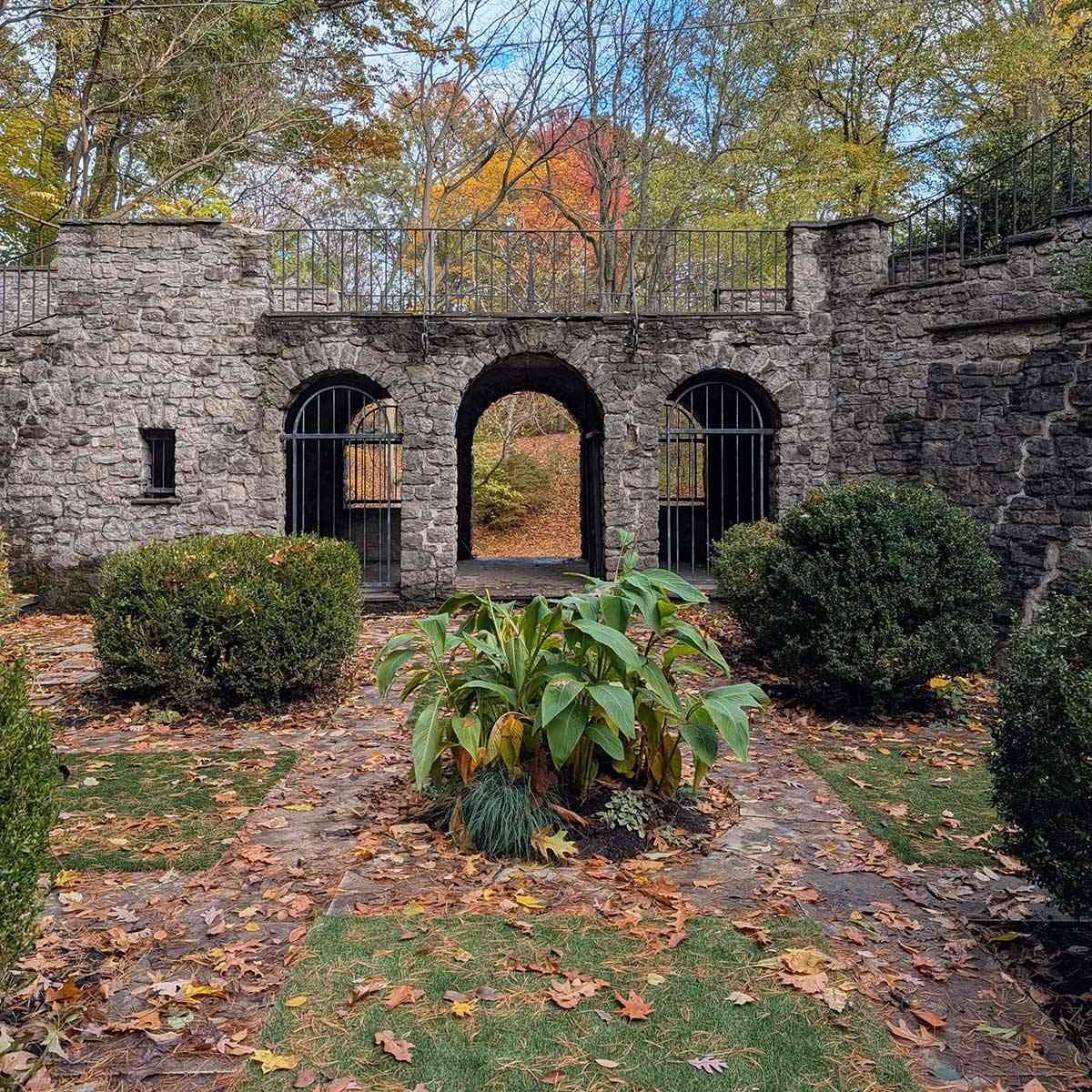 Warner Castle Sunken Garden Highland Park Rochester