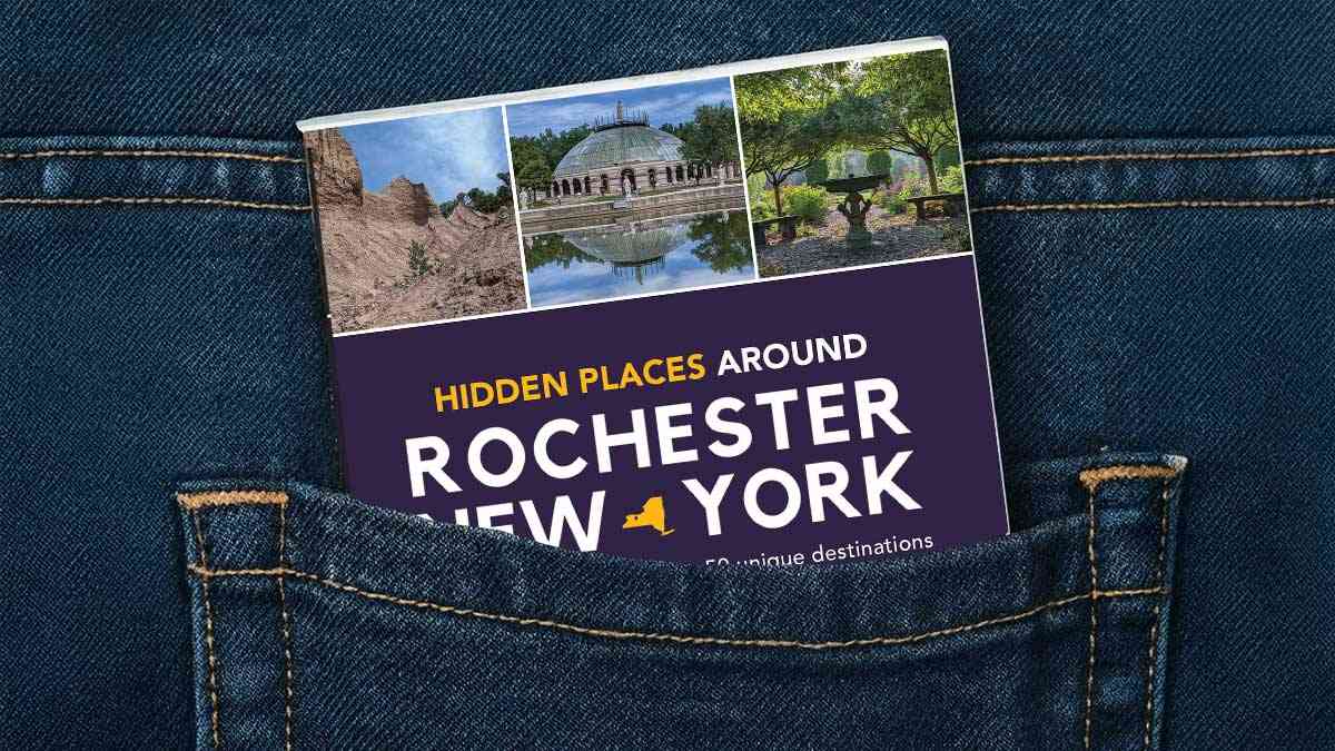 Hidden Places Around Rochester cover pocket travel guide