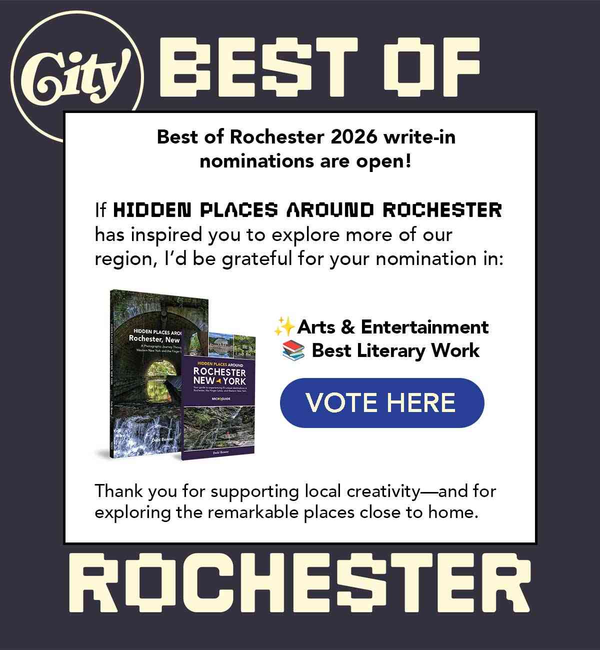 Best of Rochester - Vote Here
