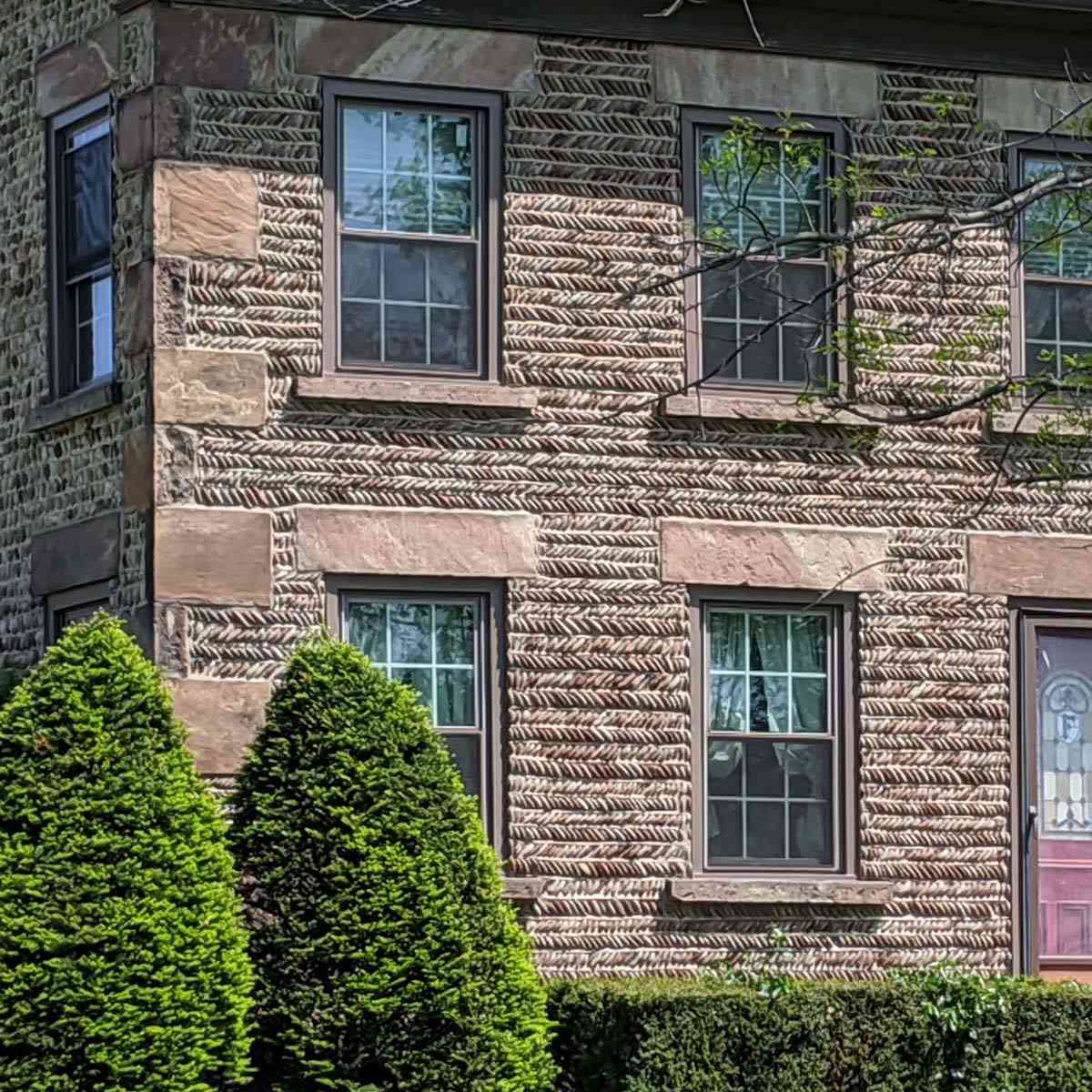 herringbone cobblestone Lyndonville