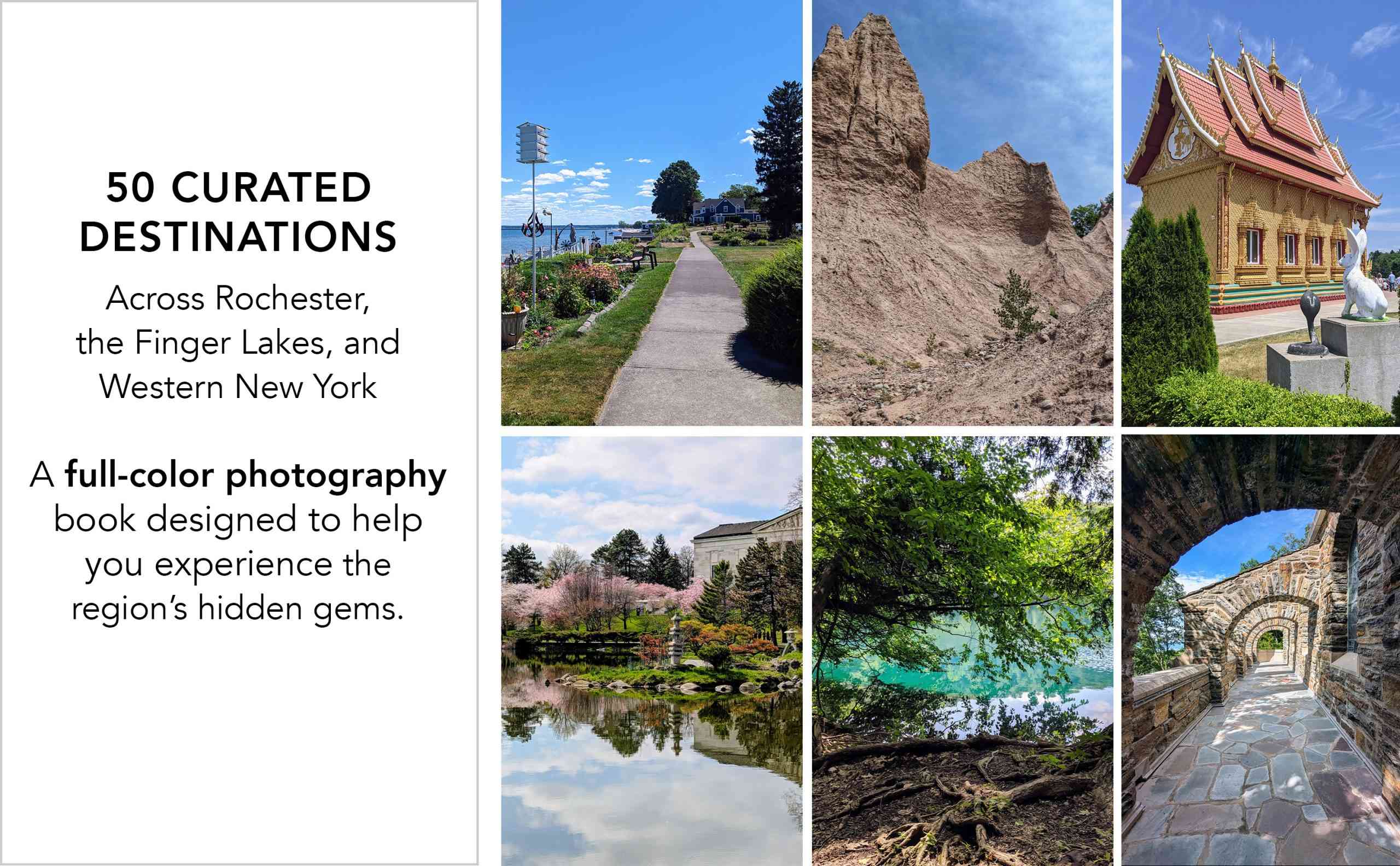 Hidden Places Around Rochester photo book interior content